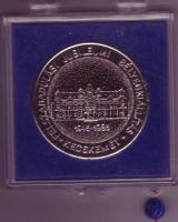 1985. "Mabéosz-Kecskemét" fém emlékplakett T:BU eredeti plombált tokban