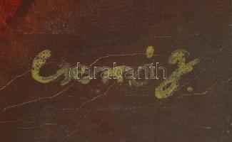 Csernó jelzéssel: Csendélet vörös kancsóval. Olaj, vászon, 100×80 cm. KIZÁRÓLAG SZEMÉLYES ÁTVÉTEL, N...