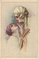 Italian art postcard, T. Corbella