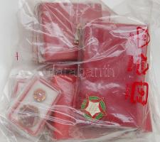 11 db modern szocialista kitüntetés, eredeti díszdobozokban T:1,2