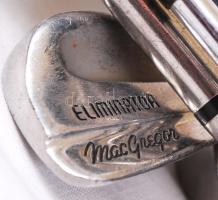 Márkás golfütő készlet 14 db különböző méretű utővel MacGregor, Swirken, Hitshusha golf táskával / S...