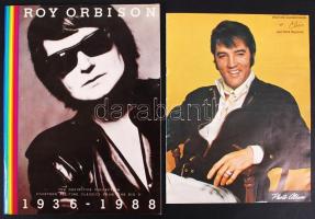 nagy sztárok kottái 3 db: Roy Orbison, Elvis Presley, Neil Sedaka + egy Elvis album