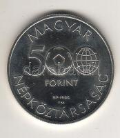 1986. 500Ft "Mexikó-Labdarúgó VB" Ag T:BU