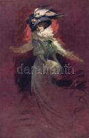 'Frauengestalten Serie 1221' Raphael Tuck & Sons Connoisseur s: E. Occhipinti