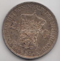 Hollandia 1937. 2 1/2G Ag "Wilhelmina" T:2,2- patina
Netherlands 1937. 2 1/2 Gulden Ag &qu...