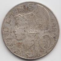 Ausztria 1957. 10Sch Ag T:2- Austria 1957. 10 Schilling Ag C:VF