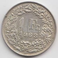 Svájc 1963. 1Fr Ag T:2 Switzerland 1963. 1 Franc C:XF
