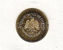 Mexikó 1947. 20P aranypénz mini utánzata T:BU