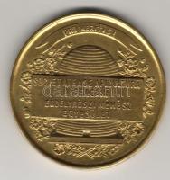 1930-as évek "Erdélyrészi Méhész Egyesület" aranyozott nagyalakú Br plakett T:2