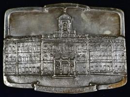 Olaszország DN "Az Olasz Parlament Képviselőháza" nagyméretű Ag(800) emlékplakett (107mmx1...