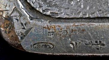 Olaszország DN "Az Olasz Parlament Képviselőháza" nagyméretű Ag(800) emlékplakett (107mmx1...