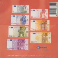 Hollandia 2001. 1c-2E 8xklf db "Az euró bevezetése" bontatlan csomagolásban T:BU
Netherlan...