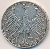 NSZK 1951D 5M Ag T:2
GFR 1951D 5 Mark Ag C:XF
Krause KM112.1