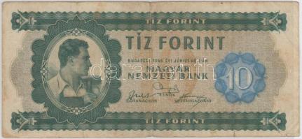 1946. 10Ft vízjeles T:III