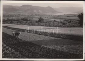 1936 Kinszki Imre (1901-1945): Kismaros, vintage alkotás, szerzői pecséttel, 12x16 cm