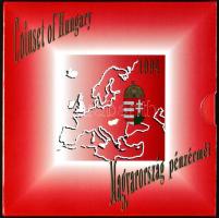 1994. 10f-200Ft 11klf darabos forgalmi sor dísztokban, benne 200Ft Ag "Deák" T:PP