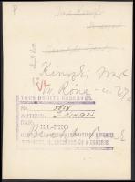 Cca 1930-1935 Kinszki Imre (1901-1945): Délutáni napsütésben, vintage alkotás, szerzői pecséttel, al...