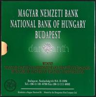 1995. 10f-200Ft 11klf darabos forgalmi sor dísztokban, benne 200Ft Ag "Deák" T:PP