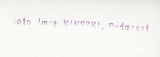 Cca 1930-1935 Kinszki Imre (1901-1945): Fecskék, vintage alkotás,  szerzői pecséttel, 15x11 cm
