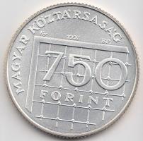 1997. 750Ft Ag "Labdarúgó VB" tokban T:BU Tanúsítvánnyal