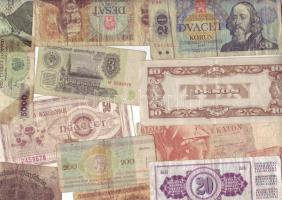 Bankjegy tétel, 1178db régi és új, egész világ, sok magyarral T:II,III,IV (többségében III,IV!)