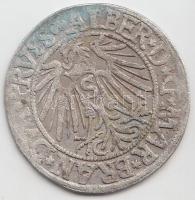 Poroszország / német fennhatóság 1542. 1Gr Ag &quot;Albrecht Hohenzollern&quot; (1.93g) T:2- &lt;br/&gt;Prussia / German reign 1542. 1 Groschen Ag &quot;Albrecht Hohenzollern&quot; (1.93g) C:VF