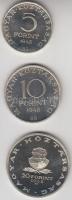 1948. 5Ft Ag "Petőfi", 10Ft Ag "Széchenyi", 20Ft Ag "Táncsics" "S...