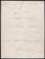 Cca 1920-1930 Angelo: Orfeusz a pokolban, Pluto és Euridike (Fülöp Sándor és Kuletár Juliska), vinta...