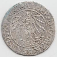 Poroszország / német fennhatóság 1541. 1Gr Ag "Brandenburgi Albert" (1.84g) T:2- Prussia / German reign 1541. 1 Groschen Ag "Albert Duke of Prussia" (1.84g) C:VF