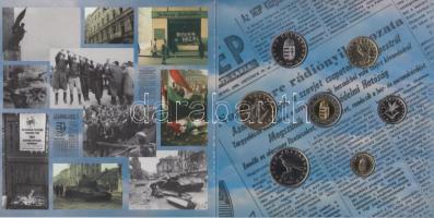 2006. 1Ft-100Ft "1956-os Forradalom" 7klf db dísztokos szettben T:BU Csak 5000db!