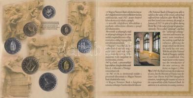 1999. 1Ft-100Ft 8klf névértékből álló forgalmi éremszett díszcsomagolásban T:BU