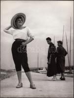 Cca 1950-1970 Balatoni fotótétel, 5db kfl méretű fénykép 13x18 és 18x24 cm-es között