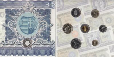 2006. 1Ft-100Ft 8klf db, forgalmi sor szettben, benne 1946-os 1Ft Ag "Hatvanéves a Forint"...