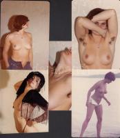 Cca 1970-1980 Erotikus tétel, 13 db 9x12 cm-es fotó