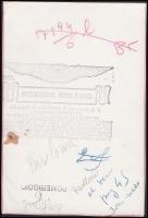 Cca 1940 Sajtófotó Pavlowáról, a jégtáncosról, 21x14 cm