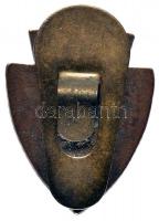 1938-45. M. Kir. 105. Honvéd Légvédelmi Tüzérosztály zománcozott Br gomblyukjelvénye (21,5mm) készít...