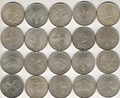 1993. 200Ft (30x) "MNB" Ag T:többségében BU