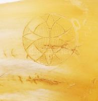 Csont karkötő és nyaklánc + övre köthető szarú tartó