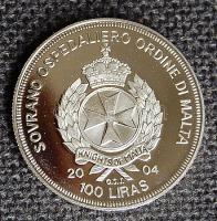 Málta/ Kórházas Lovagrend 2004. 100L Hungarika! "Magyarország az EU-ban" T:PP R!
