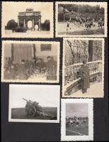 cca 1940 6 db kisméretű katonai fotó/  military photos.