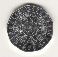 Ausztria 2004. "Európai Unió" 5Euro Ag T:1