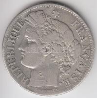 Franciaország 1871A "kicsi" 2Fr Ag T:2-
France 1871A "small" 2 Francs Ag C:VF
Kr...