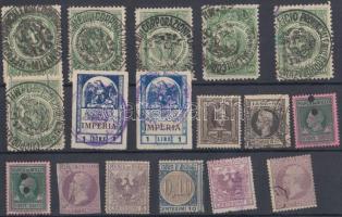 17 db olasz illetékbélyeg