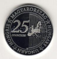 Modern emlékérem "Eurófantázia-Szent Korona" Ag 20,7g T:PP R! Tanúsítvánnyal, csak 2000db!