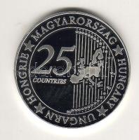 Modern emlékérem "Eurófantázia-Mátyás király" Ag 20,7g T:PP R! Tanúsítvánnyal, csak 2000db!