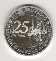 Modern emlékérem "Eurófantázia-Lánchíd" Ag 20,7g T:PP R! Tanúsítvánnyal, csak 2000db!