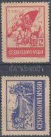 2 klf csehszlovák felszabadulási levélzáró