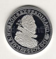 Modern emlékérem "Magyar tallérok-II.Ferdinánd" Ag 20g T:PP R! Tanúsítvánnyal, csak 2000db...