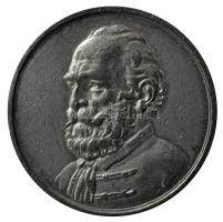 1860. "Széchenyi István 1860. Április 8án" cink emlékérem (29mm) szign: SEIDAN T:2-