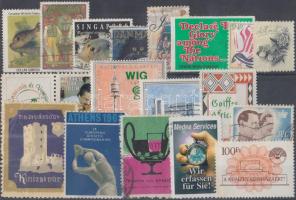 18 db modern levélzáró számos országból